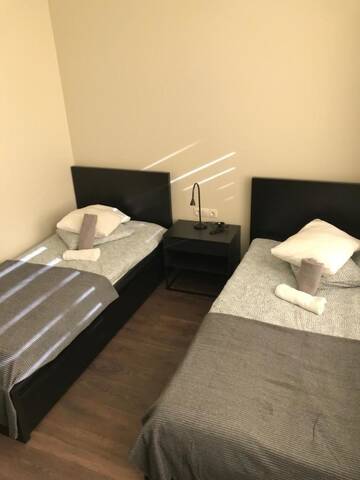 Фото номера Двухместный номер с 2 отдельными кроватями Отель Hotel Akmenė г. Naujoji Akmenė 4
