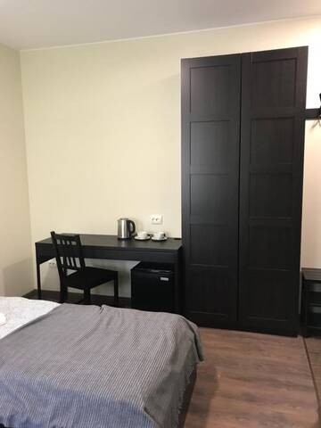Фото номера Двухместный номер с 2 отдельными кроватями Отель Hotel Akmenė г. Naujoji Akmenė 6